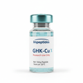 ghk cu vial, with lmpeptides on it and research use only